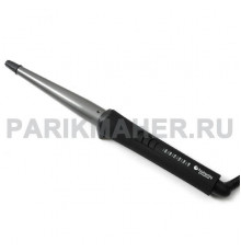 Плойка Hairway кон.Titanium-Tourmaline nano silver 6 реж.25мм 48W C031