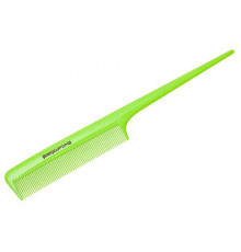 Расчёска Denman Neon Green с хвостиком